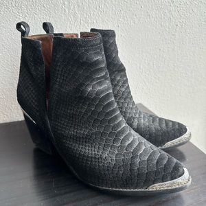 Jeffrey Campbell Snake Ankle Boot